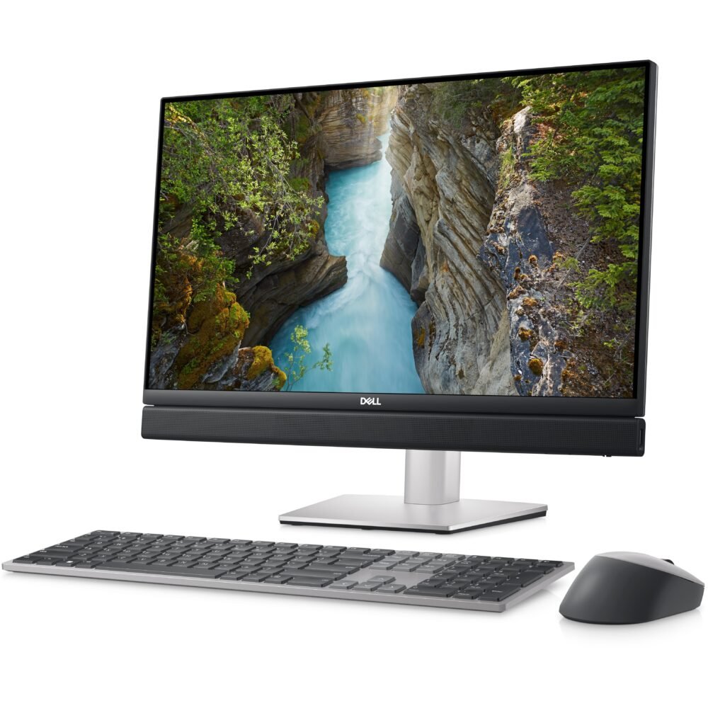 Dell OptiPlex 7000 7410 Plus All-in-One Computer - Intel Core i5 13th Gen i5-13500 - vPro Technology - 8 GB - 256 GB SSD - 23.8" Full HD - Desktop - Silver