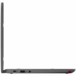 Lenovo 300e Yoga Chromebook Gen 4 82W2000AUS 11.6" Touchscreen Convertible 2 in 1 Chromebook - HD - Octa-core (ARM Cortex A76 + Cortex A55) - 4 GB - 32 GB Flash Memory - English Keyboard - Graphite Gray