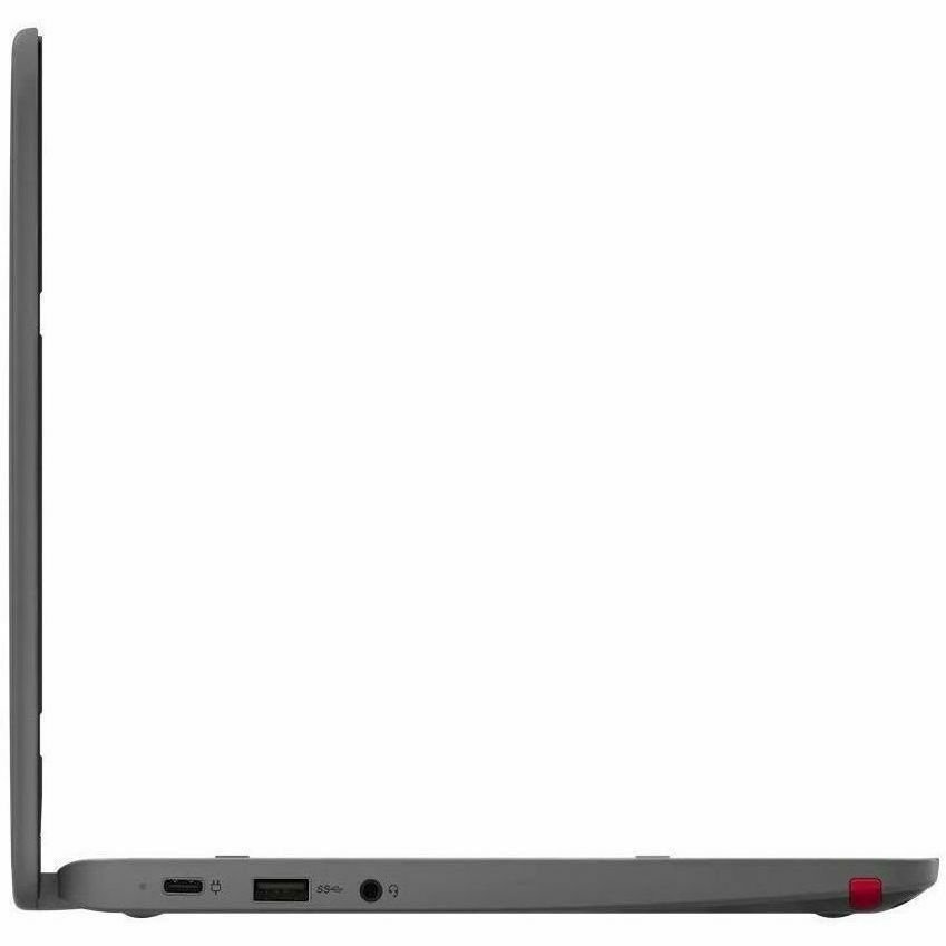 Lenovo 300e Yoga Chromebook Gen 4 82W2000AUS 11.6" Touchscreen Convertible 2 in 1 Chromebook - HD - Octa-core (ARM Cortex A76 + Cortex A55) - 4 GB - 32 GB Flash Memory - English Keyboard - Graphite Gray