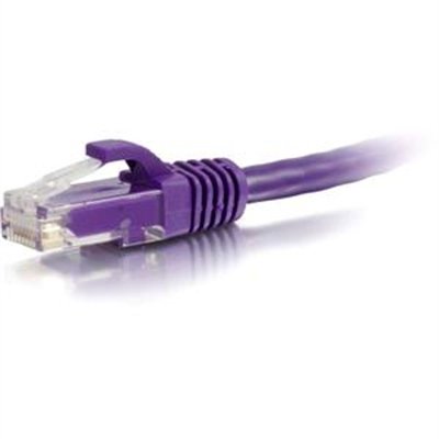 C2G 12ft Cat6 Snagless Unshielded (UTP) Ethernet Network Patch Cable - Purple - patch cable - 12 ft - purple