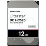 WD Ultrastar DC HC520 HUH721212ALE604 - hard drive - 12 TB - SATA 6Gb/s