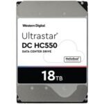 WD Ultrastar DC HC550 WUH721818ALE6L4 - hard drive - 18 TB - SATA 6Gb/s