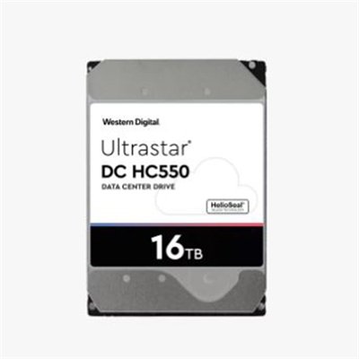 WD Ultrastar DC HC550 WUH721816ALE6L4 - hard drive - 16 TB - SATA 6Gb/s