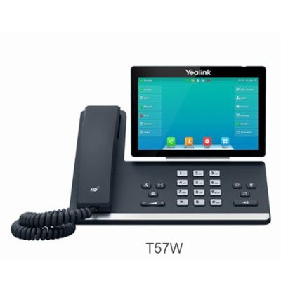 Yealink SIP-T57W - VoIP phone - with Bluetooth interface with caller ID - 3-way call capability