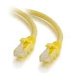 C2G 10ft Cat5e Ethernet Cable - 350 MHz - Snagless - Yellow - patch cable - 10 ft - yellow