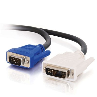 C2G 6.6ft DVI-A to HD15 VGA Video Adapter Cable - M/M