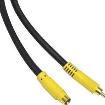 C2G Value Series 12ft Value Series Bi-Directional S-Video to Composite Video Cable - video cable - S-Video / composite video - 12 ft