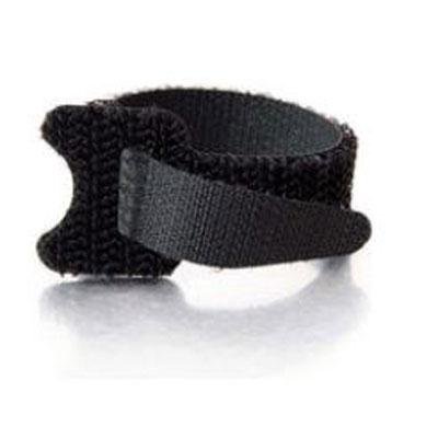 C2G 6in Hook-and-Loop Cable Tie Multipack - 12 pack - Black