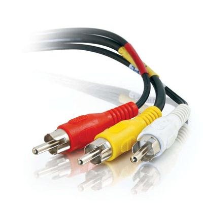 C2G Value Series 3ft Value Series Composite Video + Stereo Audio Cable - video / audio cable - composite video / audio - 3 ft