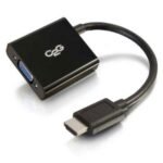 C2G HDMI to VGA Adapter - HDMI to VGA Converter - M/F - video converter - black