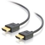 C2G 2ft 4K HDMI Cable - Ultra Flexible Cable with Low Profile Connectors - HDMI cable - 2 ft