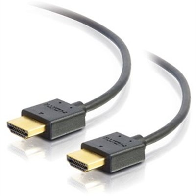 C2G 2ft 4K HDMI Cable - Ultra Flexible Cable with Low Profile Connectors - HDMI cable - 2 ft