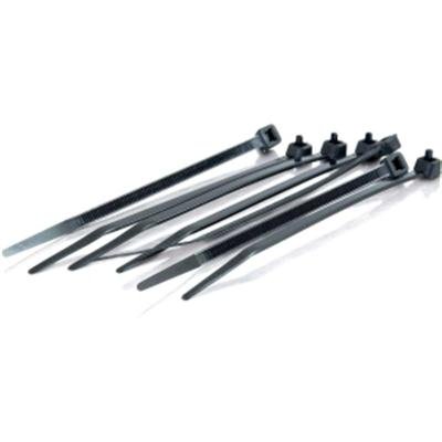 C2G 4in Cable Tie Multipack (100 pack) - Black - cable tie