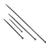 C2G 0.5ft Reusable Cable Tie Multipack - Releasable Ties - 50 Pack - Black