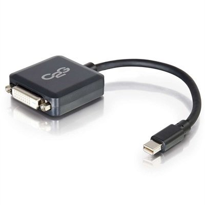 C2G Mini DisplayPort to DVI Adapter - Mini DP to Single Link DVI-D - M/F