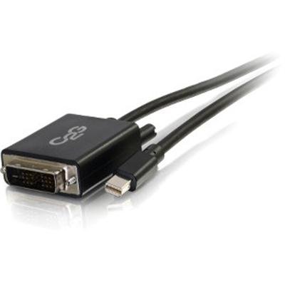 C2G 3ft Mini DisplayPort to Single Link DVI-D Cable - Black - M/M - TAA - DisplayPort cable - 3 ft