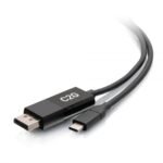 C2G 6ft USB C to DisplayPort Adapter - USB C to DP Adapter Cable - 4K 60Hz - M/M