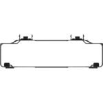 HP B200 mounting kit - for monitor / mini PC - black