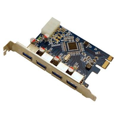 VisionTek Connect PCIe 4-port USB 3.0 Host Adapter - USB adapter