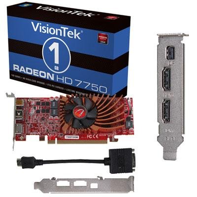 VisionTek Radeon 7750 SFF - graphics card - Radeon HD 7750 - 1 GB