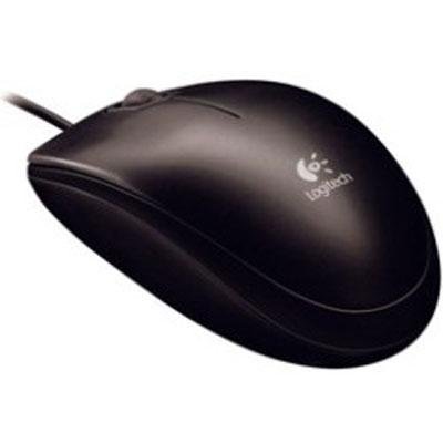 Logitech B100 - mouse - USB