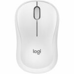 Logitech M240 Silent Bluetooth Mouse, Compact, Portable, Smooth Tracking, Off-white - mouse - Bluetooth - off-white