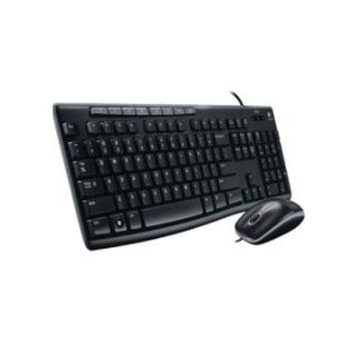 Logitech Media Combo MK200 - keyboard and mouse set - English