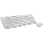 Logitech MK295 Silent - keyboard and mouse set - off white