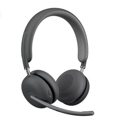 Logitech Zone 950 Premium Noise Canceling Headset with Hybrid ANC, Certified for Zoom, Google Meet, Google Voice, Fast Pair, Graphite - headset