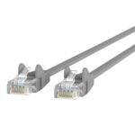 25' CAT6A UTP RJ45M-M CBL GREY