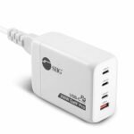 SIIG 200W GaN PD Combo Charger - 3C1A power adapter - USB, 3 x USB-C - 200 Watt
