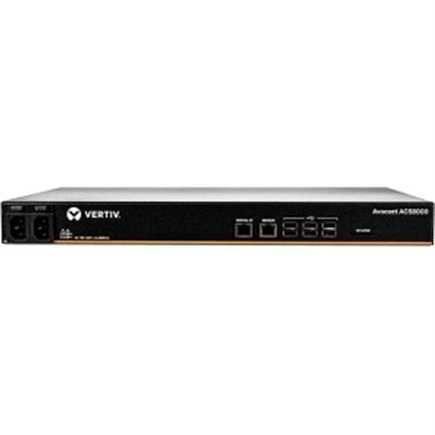 Avocent ACS 8000 48-Port Serial Console Server Dual Internal AC Power 1U - console server