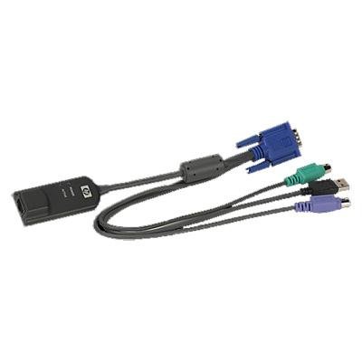 HPE USB 2.0 Virtual Media CAC Interface Adapter - video/USB extender
