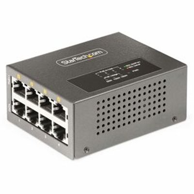 StarTech.com 4-Port Multi-Gigabit PoE++ Injector, 5/2.5/1G Ethernet (NBASE-T) PoE/PoE+/PoE++ 95W Max