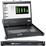 Tripp Lite Rack Console KVM Cable Kit w/ 19" LCD PS/2 1U TAA GSA - KVM console - 19"