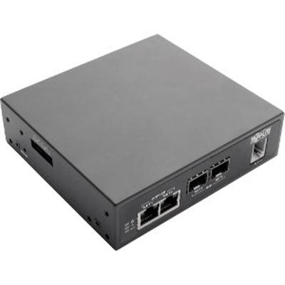 Tripp Lite 8-Port Console Server Built-In Modem Dual GbE NIC Flash Dual SIM - console server - TAA Compliant