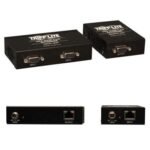 Tripp Lite VGA & Audio over Cat5/Cat6 Video Extender Kit Transmitter Receiver TAA GSA - video/audio extender - TAA Compliant