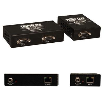 Tripp Lite VGA & Audio over Cat5/Cat6 Video Extender Kit Transmitter Receiver TAA GSA - video/audio extender - TAA Compliant