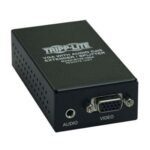 Tripp Lite VGA + Audio Over Cat5/Cat6 Remote Unit Video Extender / Splitter - video/audio extender
