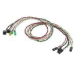 This PowerReset LED wire kit is suitable for replacing burnt out LEDs and switches on a PC (ATX) Case Front panel. The fivepiece kit comes with two switches (Power Reset) and three LEDs (Power Hard Drive Activity Sleep).
