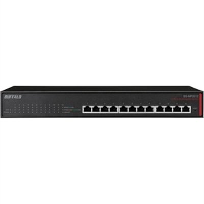 BUFFALO BS-MP20 Series BS-MP2012 - switch - 12 ports - rack-mountable