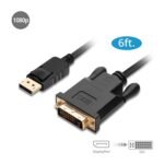 SIIG - video adapter cable - DisplayPort to DVI-I - 6 ft