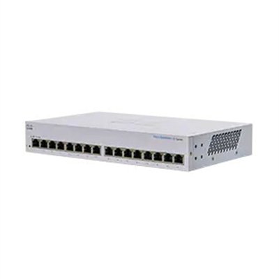 Cisco Business 110 Series 110-16T - switch - 16 ports - unmanaged - rack-mountable