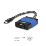 SIIG USB Type-C to VGA Video Cable Adapter - external video adapter - black
