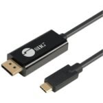 SIIG USB-C to DisplayPort 4K60Hz HDR Active Cable - USB / DisplayPort adapter - 24 pin USB-C to DisplayPort - 6.6 ft