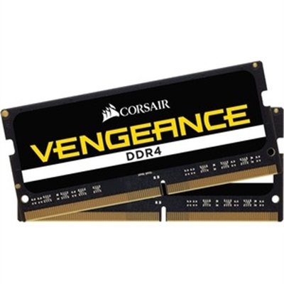 CORSAIR Vengeance - DDR4 - kit - 32 GB: 2 x 16 GB - SO-DIMM 260-pin - 2666 MHz / PC4-21300 - unbuffered