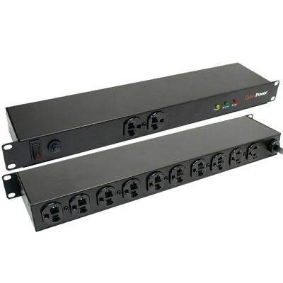 12 Outlet 20A RM Surge Strip