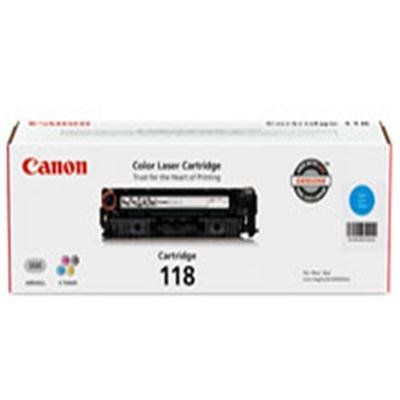 Canon 118 - cyan - original - toner cartridge