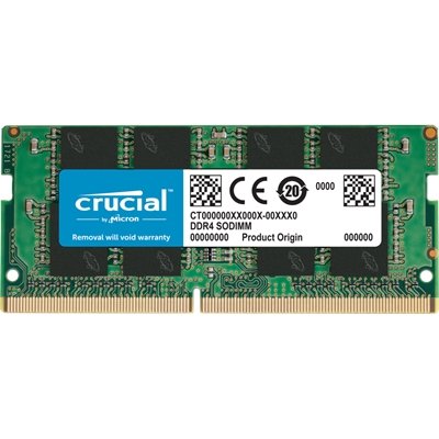 Crucial - DDR4 - module - 16 GB - SO-DIMM 260-pin - 3200 MHz / PC4-25600 - unbuffered