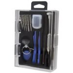 StarTech.com Cell Phone Repair Kit - with Case - Multipurpose - Computer Tool Kit - Electronics Kit - PC Tool Kit (CTKRPR) - cell phone repair tool set - 23 pieces
